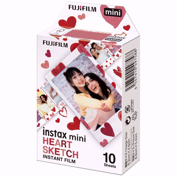 Billede af INSTAX MINI FILM HEART SKETCH