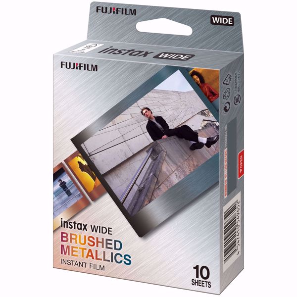 Billede af INSTAX WIDE FILM BRUSHED METAL